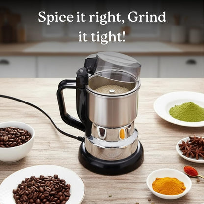 Electric Grain Grinder Multifunctional Stainless Steel Flour Mill Grinder