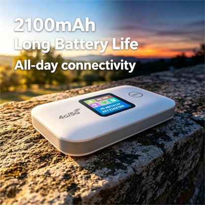 Portable 300Mbps High Speed 4G Mobile WiFi Hotspot , Unlocked Supports Up to 12 Devices