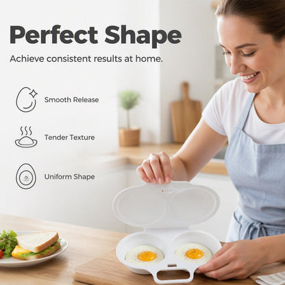 2Pcs Microwave Egg Cooker