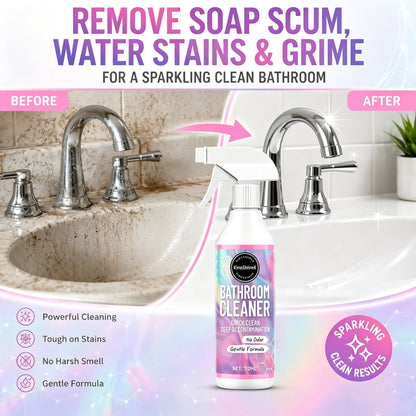 Multipurpose Cleaner,Powerful Stain Remover for Bathrooms, Water Stain Eliminator