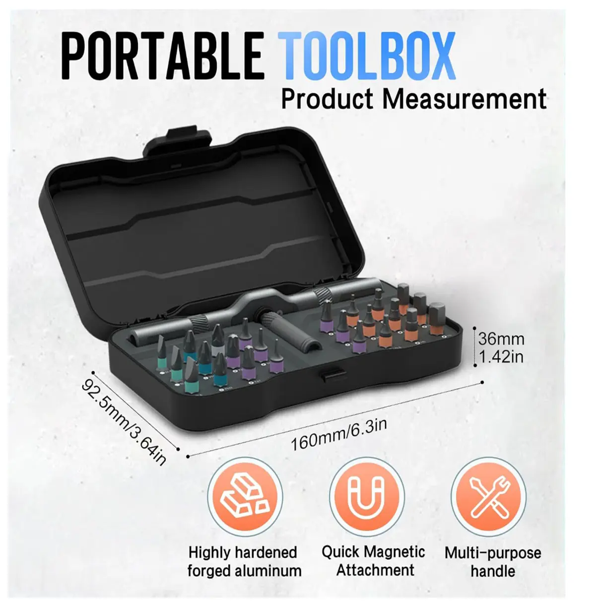 24 in 1 DIY Screwdriver Set - Switchable Screwdriver Shape Magnetic Screwdriver