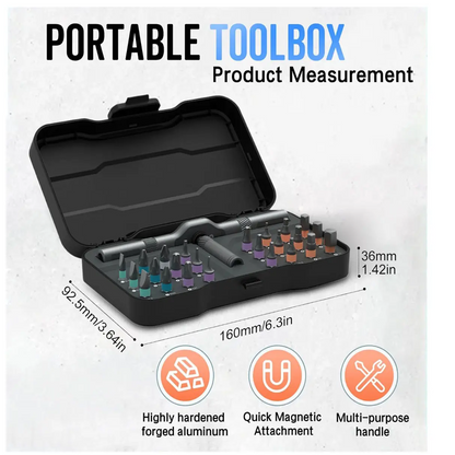 24 in 1 DIY Screwdriver Set - Switchable Screwdriver Shape Magnetic Screwdriver