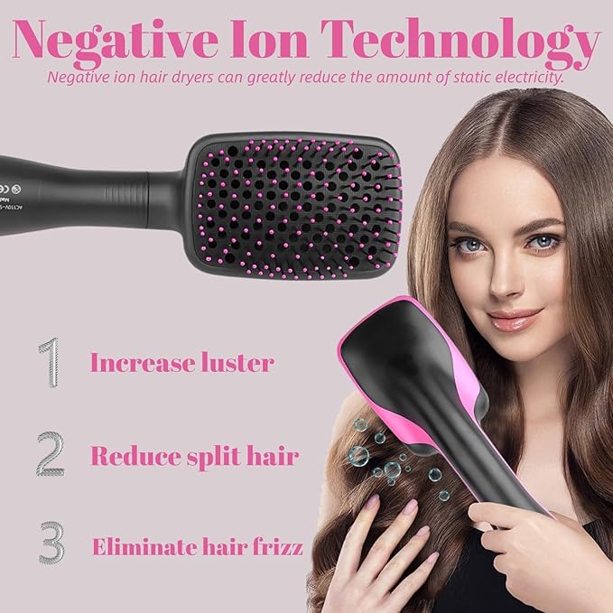 3 in 1 One Step Hair Dryer and Styler Hair,Dryer Brush Blow Dryer Brush in One