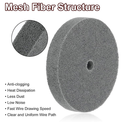 5Pcs Nylon Fiber Polishing Wheel