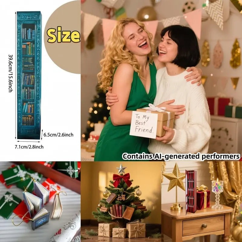 2026 Mini Book Ornament Advent Calendars