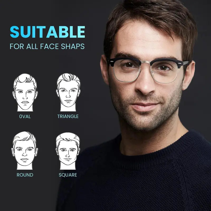 Computer Photochromic Blue Light Blocking Glasses Men Women,Anti Blu-Ray