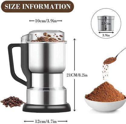 Electric Grain Grinder Multifunctional Stainless Steel Flour Mill Grinder