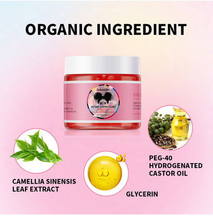 Edge Control Wax Strong Hold Non-greasy, Edge Wax Styling Gel for Black Women Hair No Flaking,