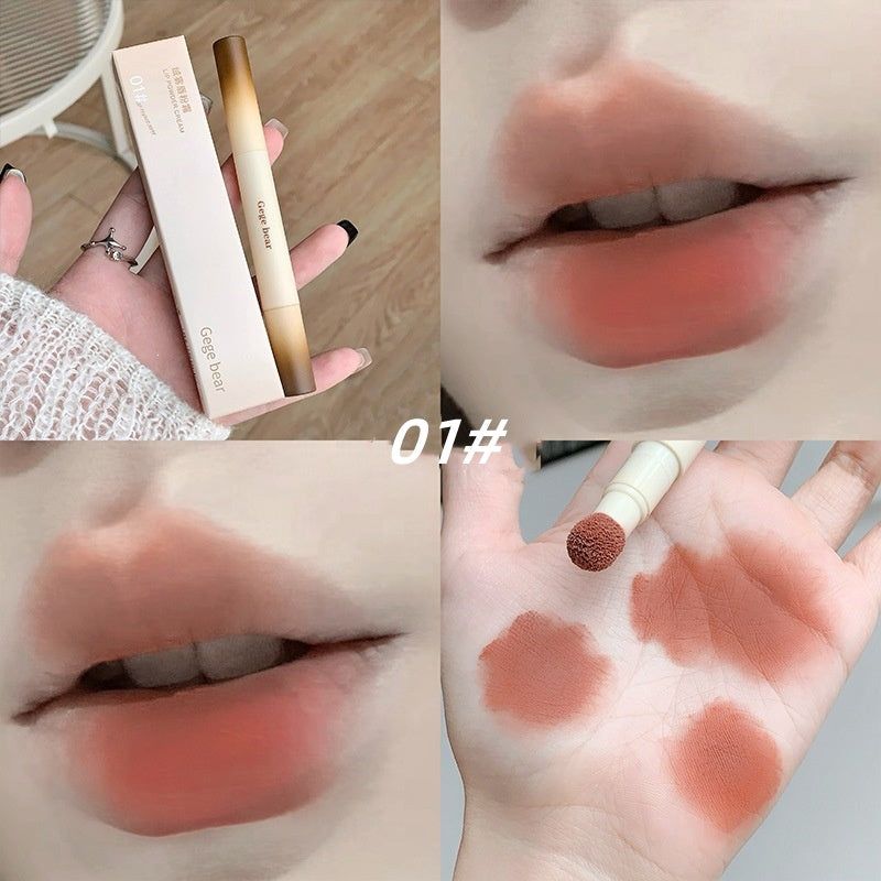 4-Piece Velvet Matte Lip Crayon Set - Waterproof,Kiss-Proof, and Smudge-Proof Lip Makeup Collection