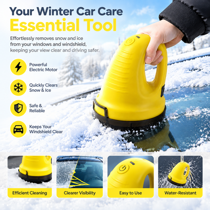 Electric Ice Scrapers for Car Wind Shield,Handheld Snow Scraper for Car,USB Rechargeable