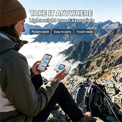 Portable 300Mbps High Speed 4G Mobile WiFi Hotspot , Unlocked Supports Up to 12 Devices
