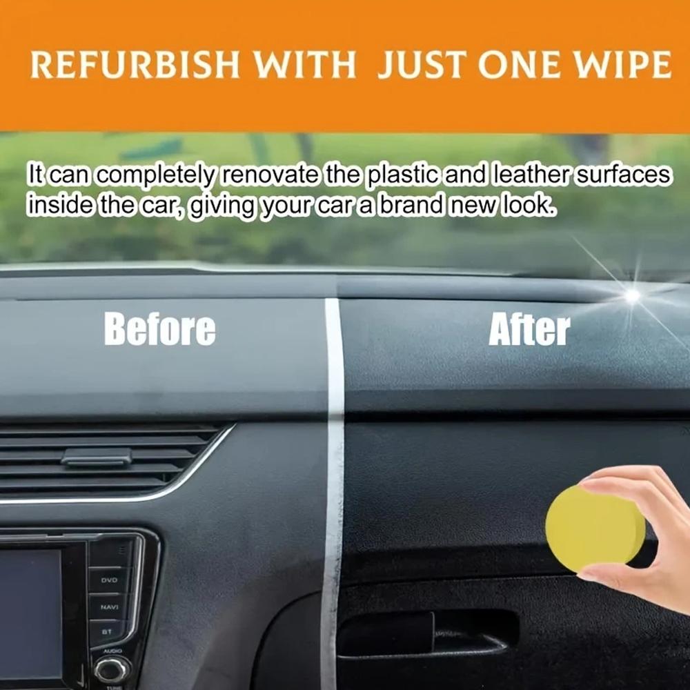 100g Long-Lasting Tire Shine Cream, Anti-Fading Sunlight Weatherproof Non-Sticky