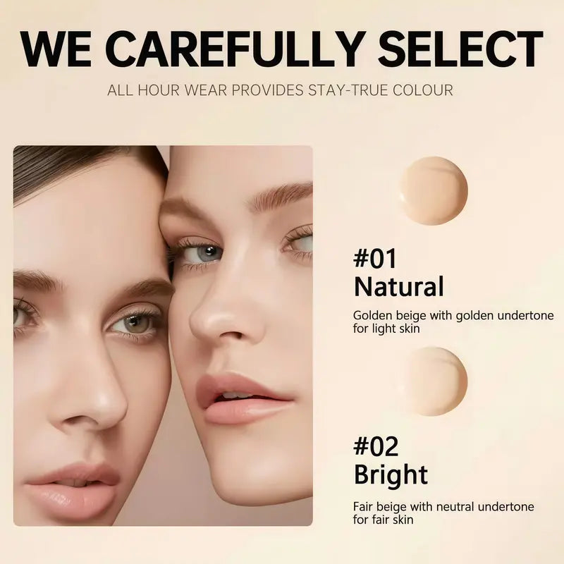 Snail Mucin BB Cream High-Coverage Oil-Control Matte Moisturizer Waterproof SPF-Infused