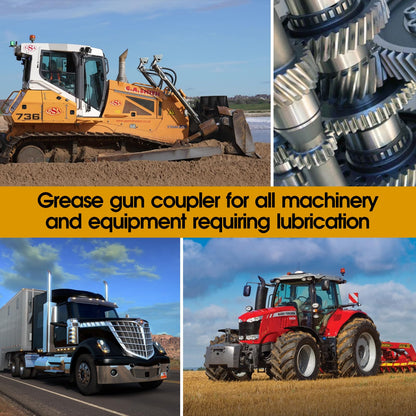 Quick Release High Pressure Double Handle Lock Oil Nozzles for All 1/8" NPT