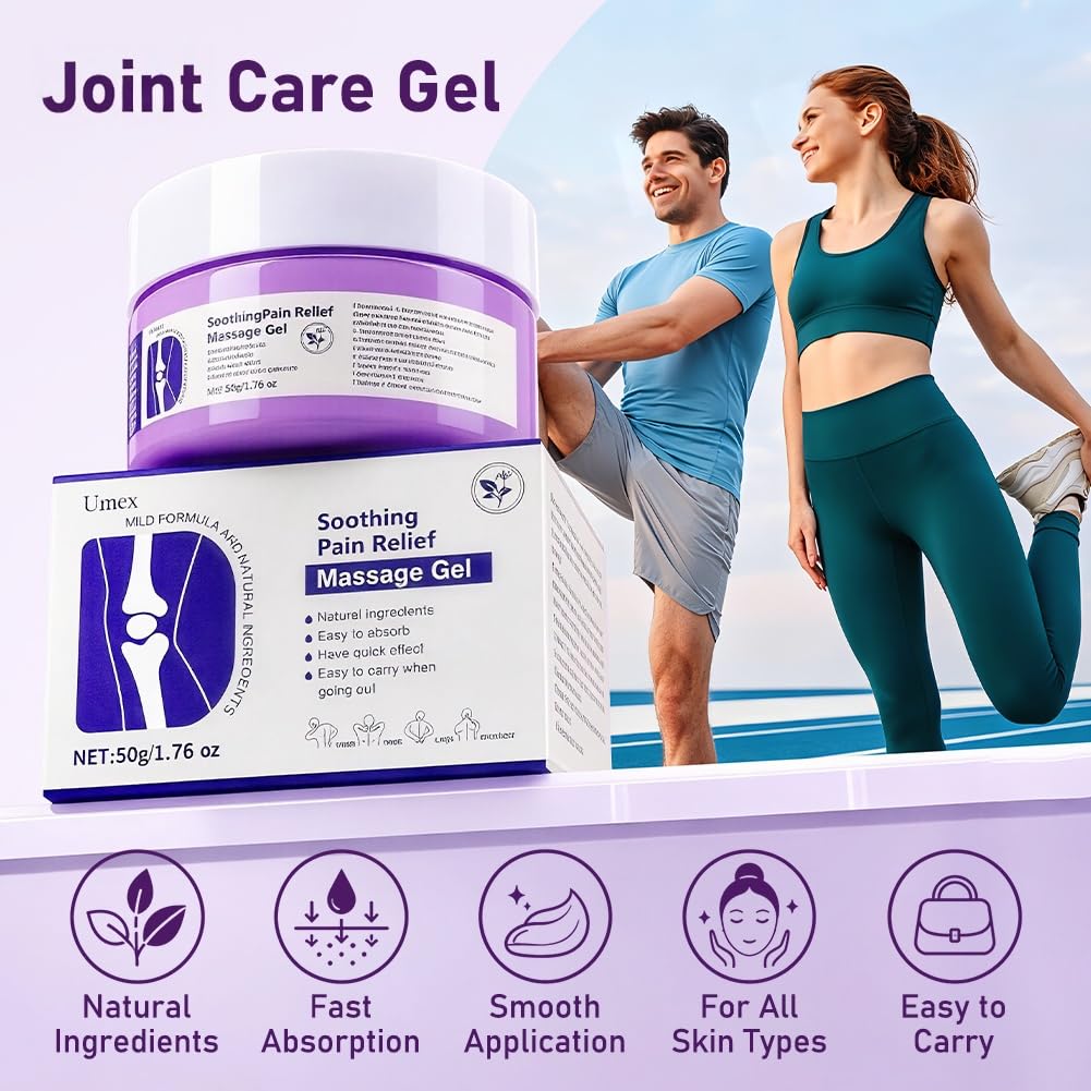 Soothing Pain-Relieving Joint Massage Gel – Gentle and Moisturizing