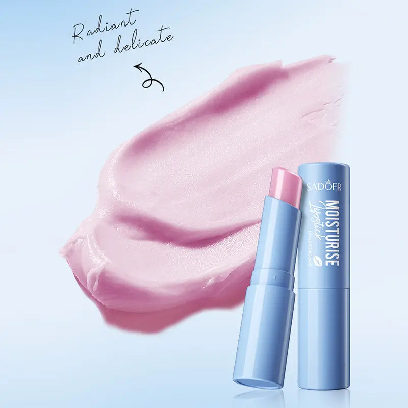 2PCS Hydrating Hyaluronic Acid Lip Balm for Dry Chapped Lips
