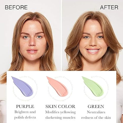 3-in-1 Color Correcting Facial Serum Moisturizing Primer SPF 50 PA+++