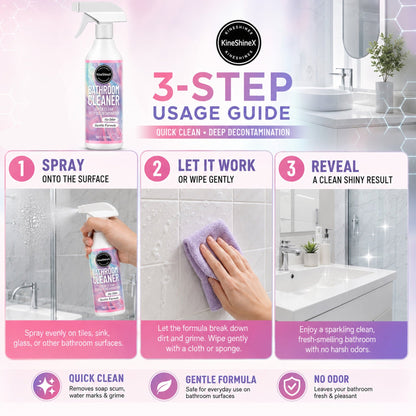 Multipurpose Cleaner,Powerful Stain Remover for Bathrooms, Water Stain Eliminator