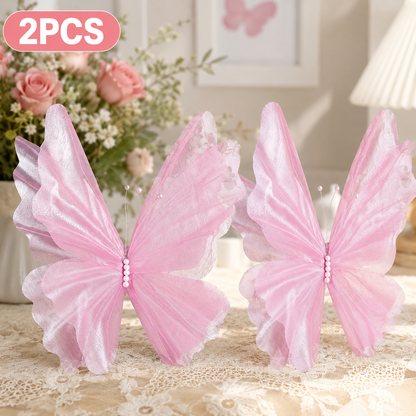 2PCS Large Gradient Butterfly Decorations