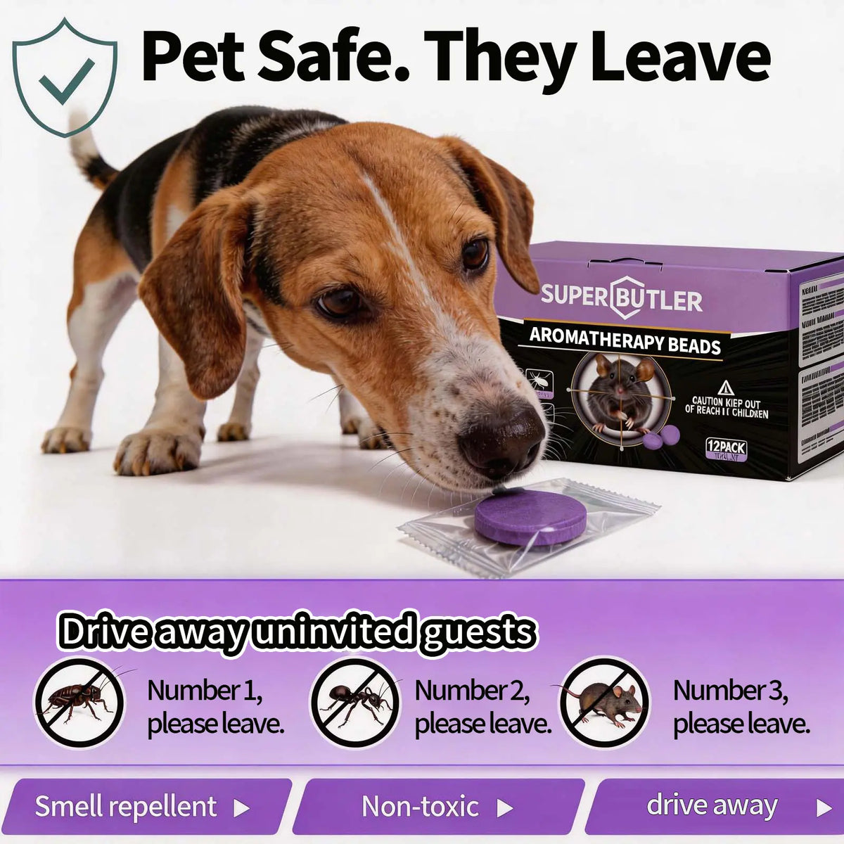 12-Pack Rodent Repellent Balls for Home Kitchen Effective Pest Control Solution