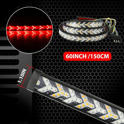 60 Inch Arrow 528 smd LED Truck Tailgate Light Bar Strip