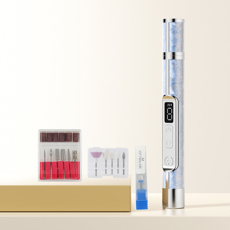 Professional Cordless Nail Drill Set with Nail Lamp