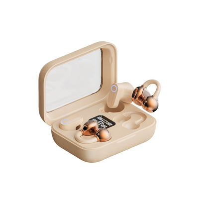 2-in-1 Bone Conduction High-quality Sound, Long Battery Life Wireless Bluetooth Earphones