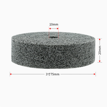 5Pcs Nylon Fiber Polishing Wheel