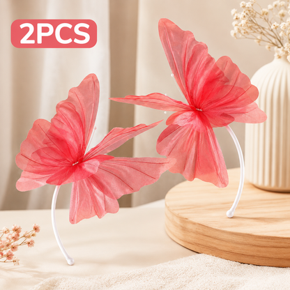 2PCS Large Gradient Butterfly Decorations