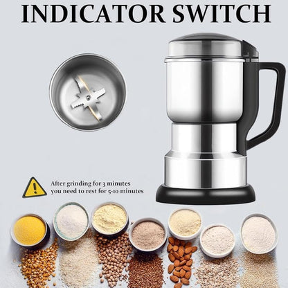 Electric Grain Grinder Multifunctional Stainless Steel Flour Mill Grinder