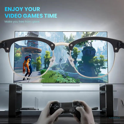 Computer Photochromic Blue Light Blocking Glasses Men Women,Anti Blu-Ray