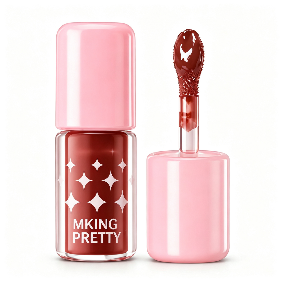 6Pcs Shimmering Lip Gloss Glossy Finish Moisturizing and Brightening