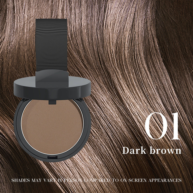 2Pack Natural Hair Shadow & Root Touch Up, Long-Lasting Hair Rich Shading Powder