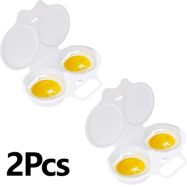 2Pcs Microwave Egg Cooker