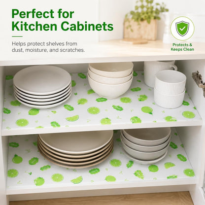 4Pcs EVA Fridge Liners Refrigerator Shelf Mats-Moisture-resistant,Non-slip, Washable, and Reusable