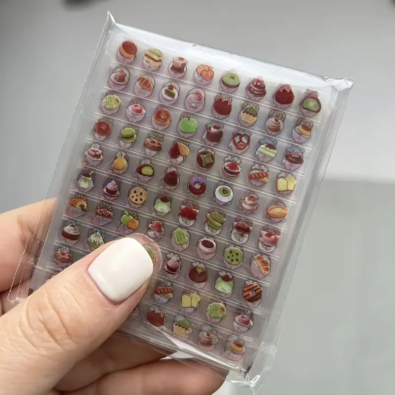 3500pcs Mini Cute Sticker Set with Storage Book