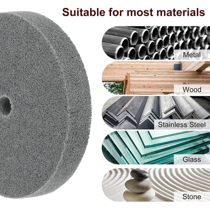 5Pcs Nylon Fiber Polishing Wheel