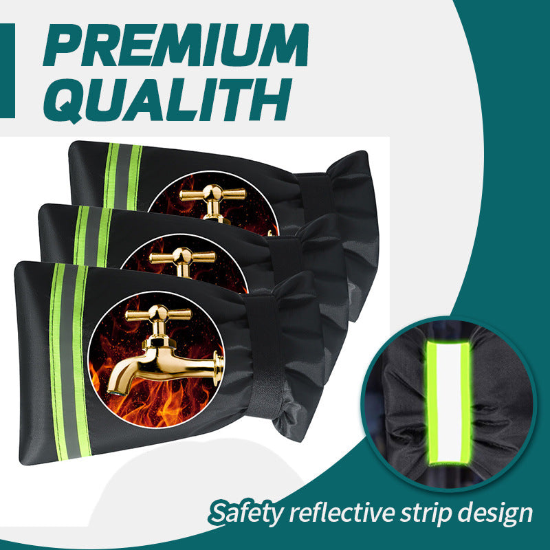 4 Pcs Winter Faucet and Spigot Anti-Freeze Protective Cover