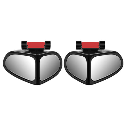 2PCS Car Blind Spot Mirror, 360 Degrees Panoramic Adjustable Wide-angle Mirror