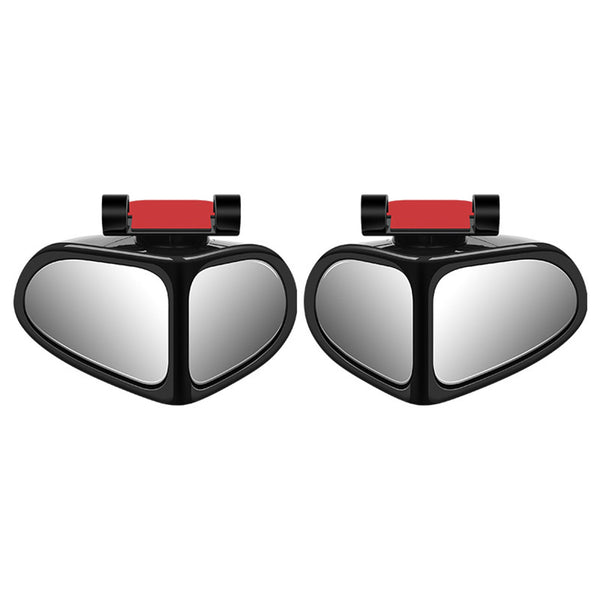 2PCS Car Blind Spot Mirror, 360 Degrees Panoramic Adjustable Wide-angle Mirror