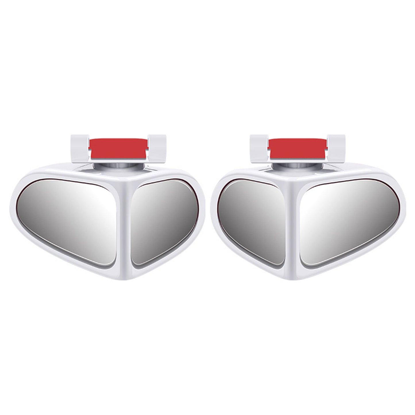 2PCS Car Blind Spot Mirror, 360 Degrees Panoramic Adjustable Wide-angle Mirror