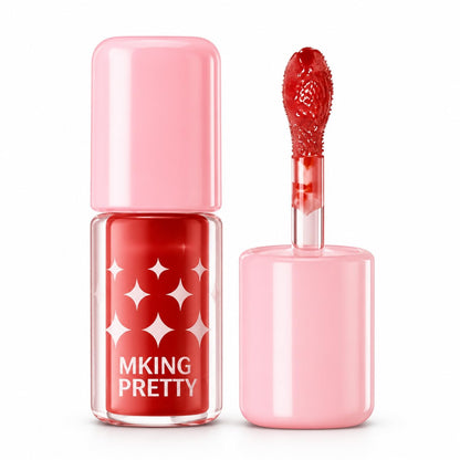 6Pcs Shimmering Lip Gloss Glossy Finish Moisturizing and Brightening