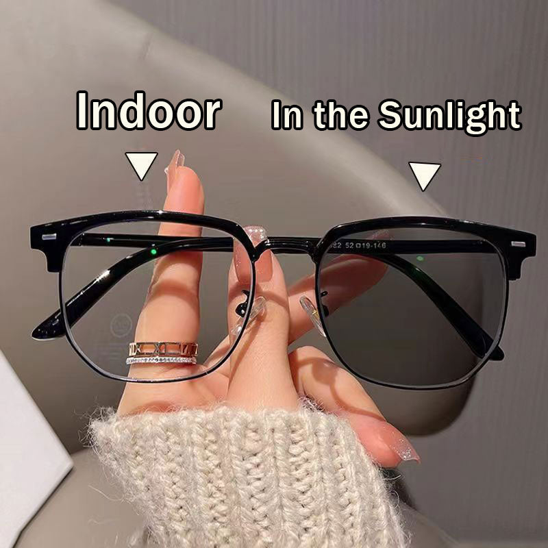 Computer Photochromic Blue Light Blocking Glasses Men Women,Anti Blu-Ray