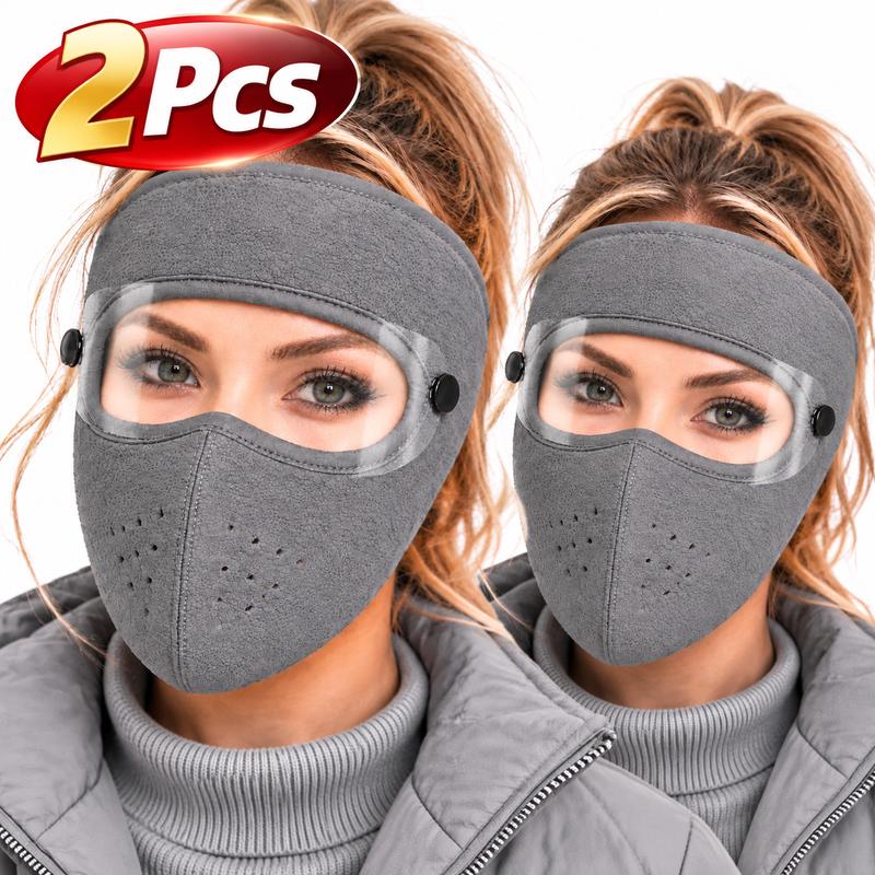 2Pcs Unisex Outdoor Cycling Dust-Proof and Breathable Protective Face Mask