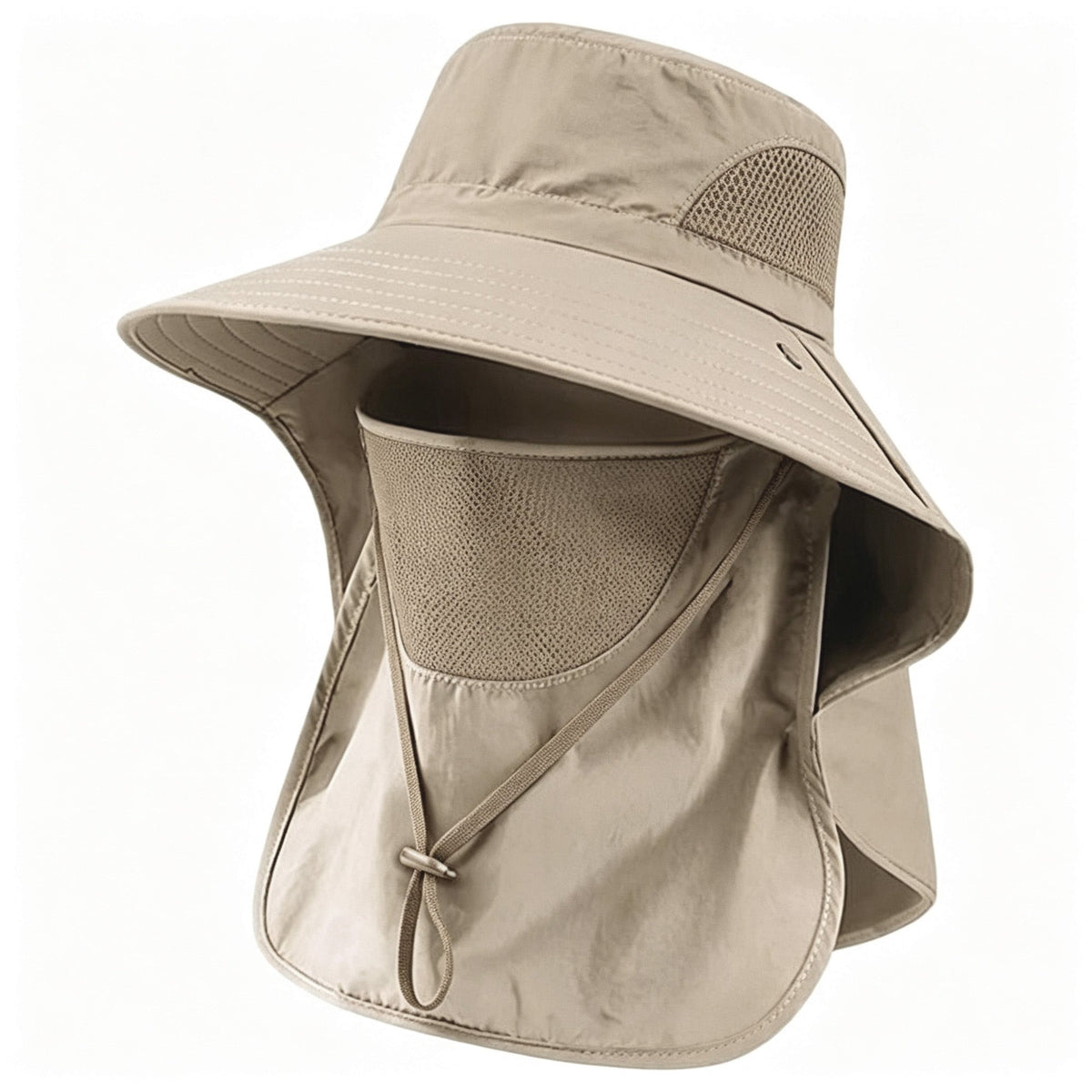 Sun Hats with Neck Flap for Men Women UV Protection Fishing UPF 50+Breathable Wide Brim Bucket