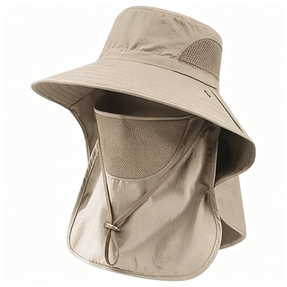 Sun Hats with Neck Flap for Men Women UV Protection Fishing UPF 50+Breathable Wide Brim Bucket