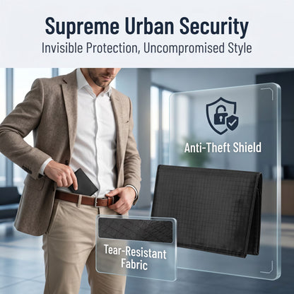 Hidden Pocket Waist Bag, Ultra-Thin Anti-Theft Belt Bag for Travel