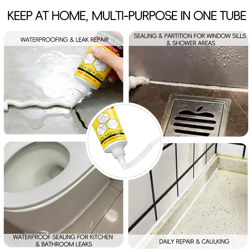 Multifunctional Waterproof Plastic Steel Mud with Scraper, Stronger Adhesion Caulking Sealant
