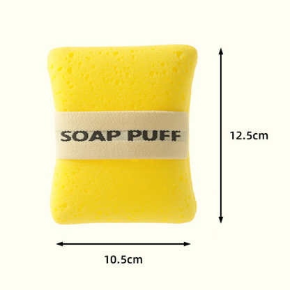 3 Pcs Soft and Skin-friendly Soap Foaming Net Bath Sponge