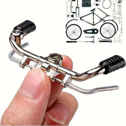 51-Piece DIY Vintage 1:10 Scale Alloy Bicycle Model Ornament